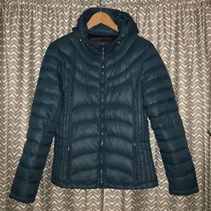 Packable down jacket